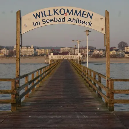 Апартаменты Feriendomizil Ahlbeck Херингсдорф Экстерьер фото